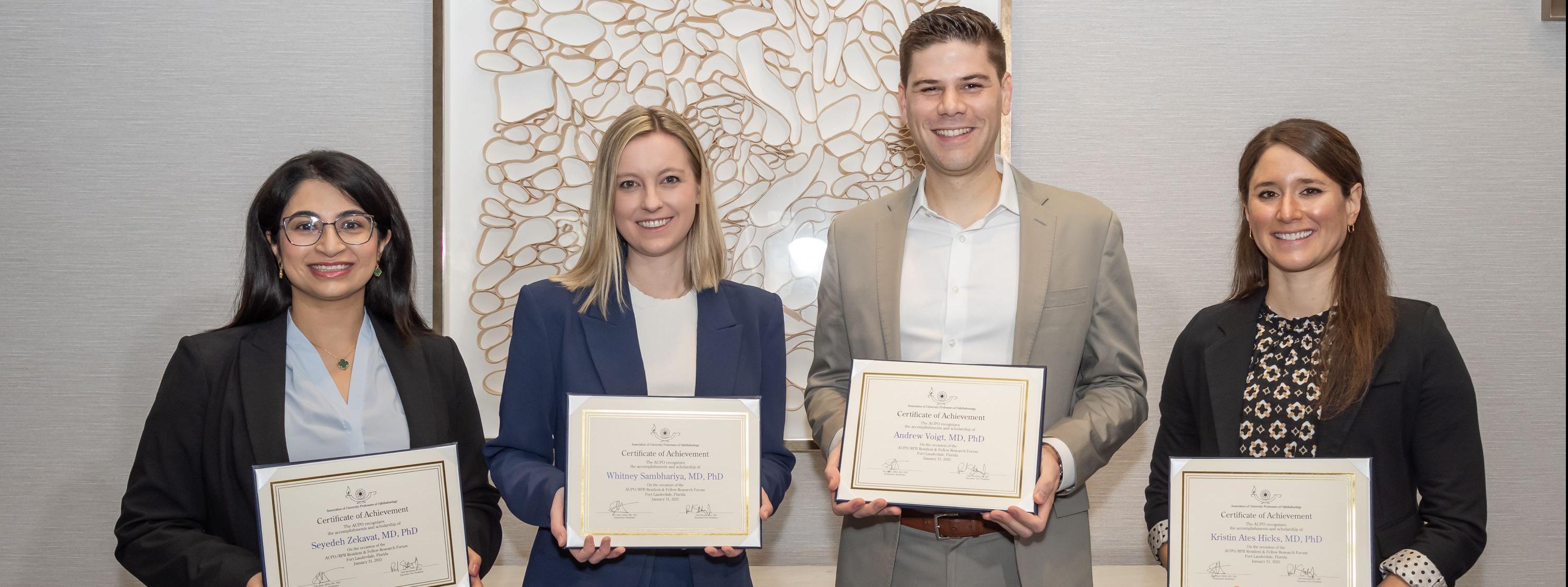 2025 AUPO Resident and Fellow Research Forum Presenters